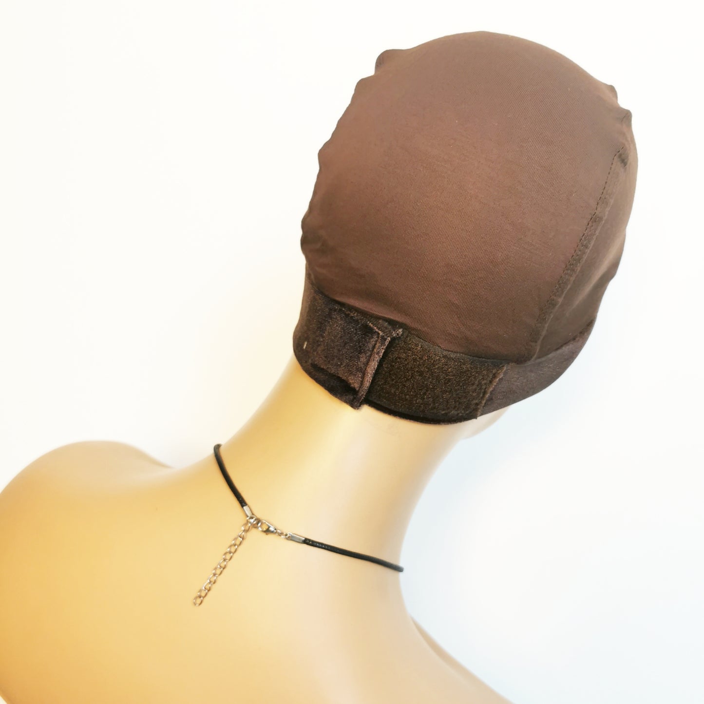 Velvet wig grip with cap
