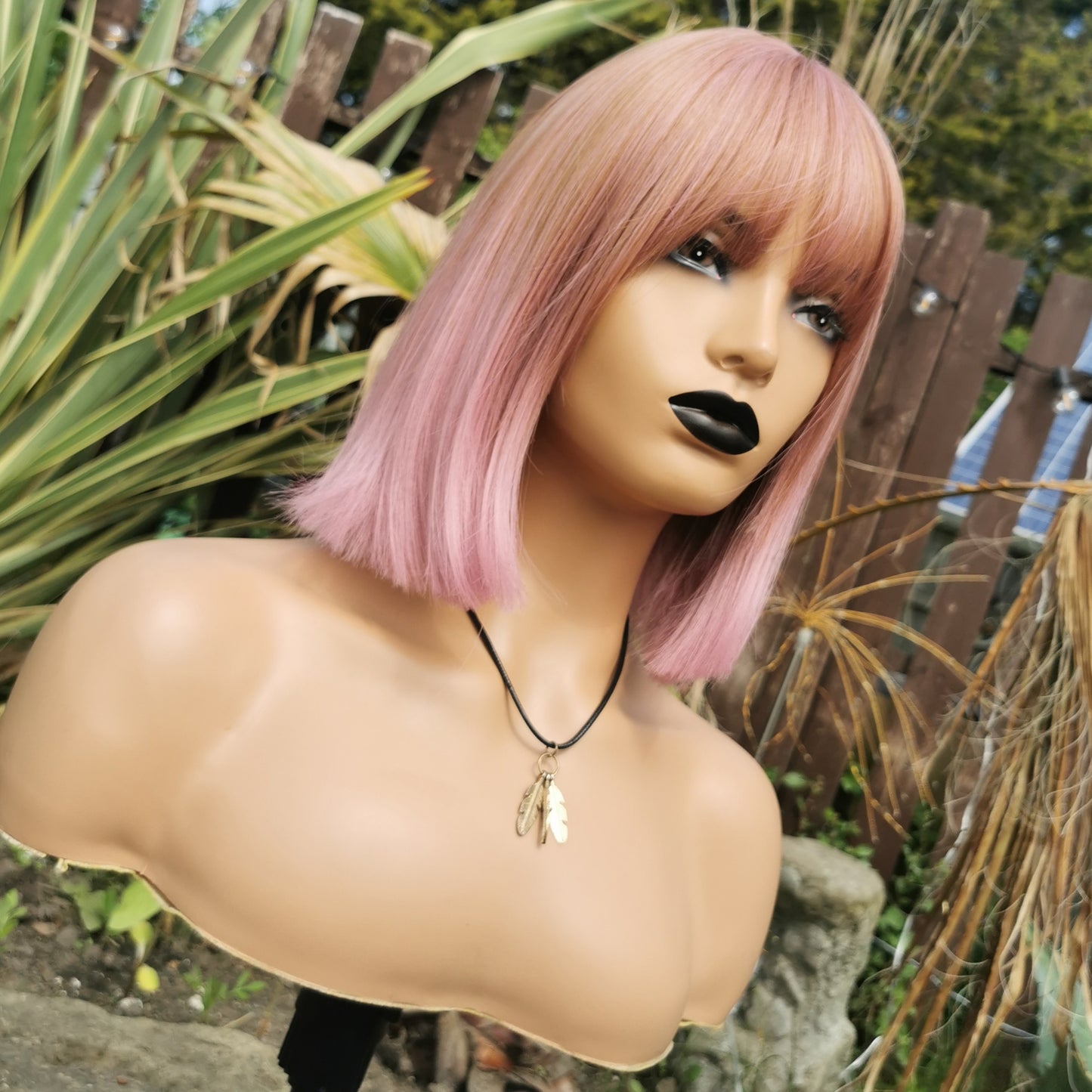 Pink Lemonade pink non lace wig - Keshleysheadshop