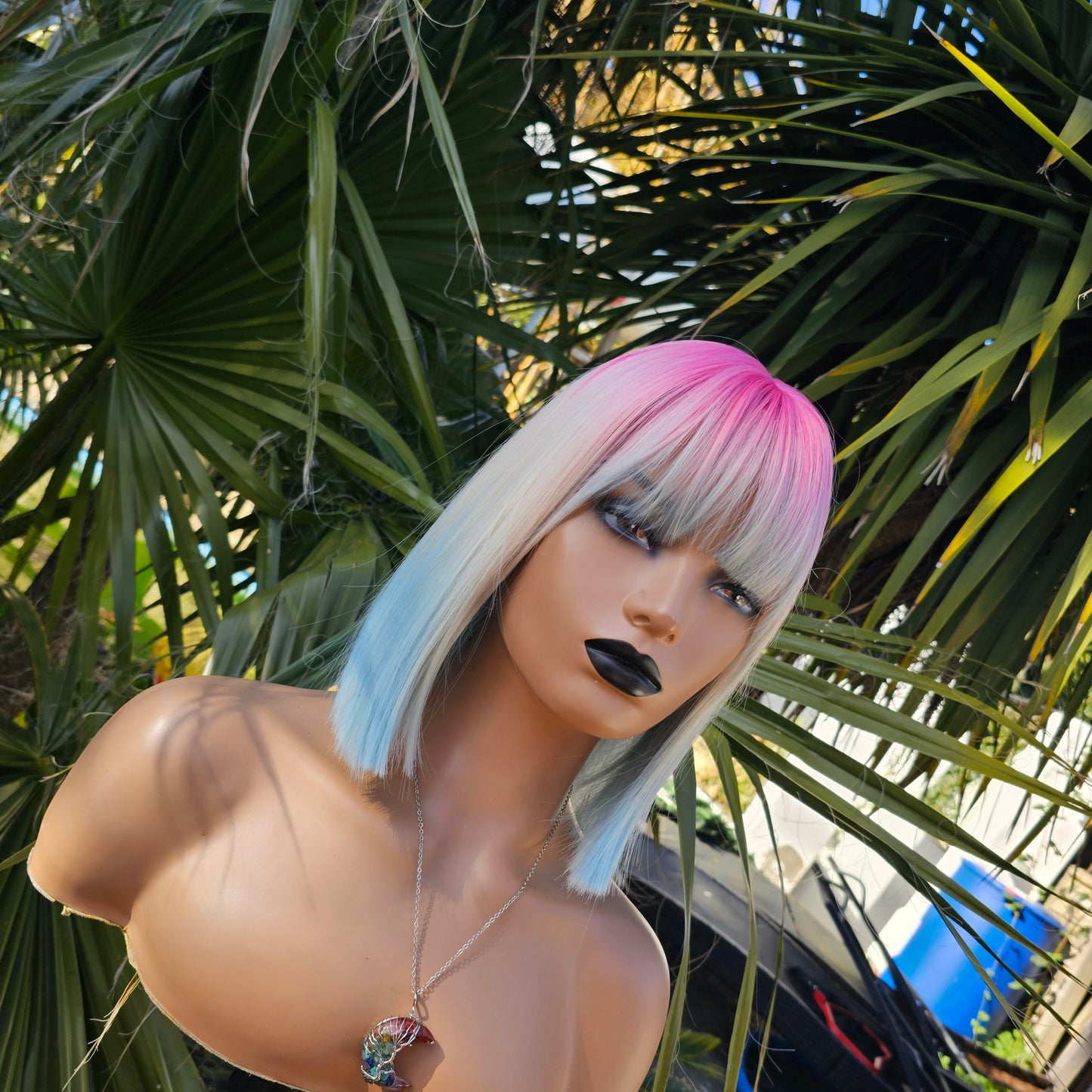 Pastel Pixie colourful non lace wig