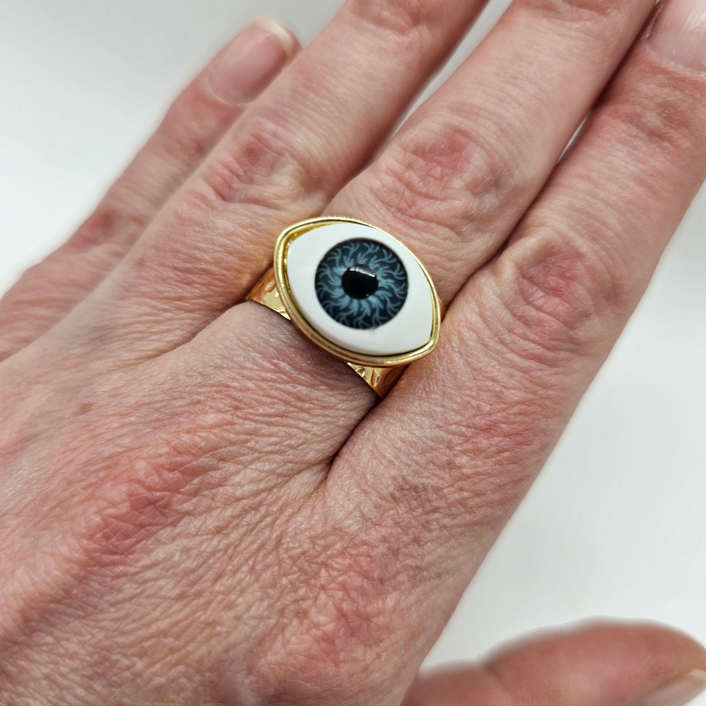 Pink Eye Ring