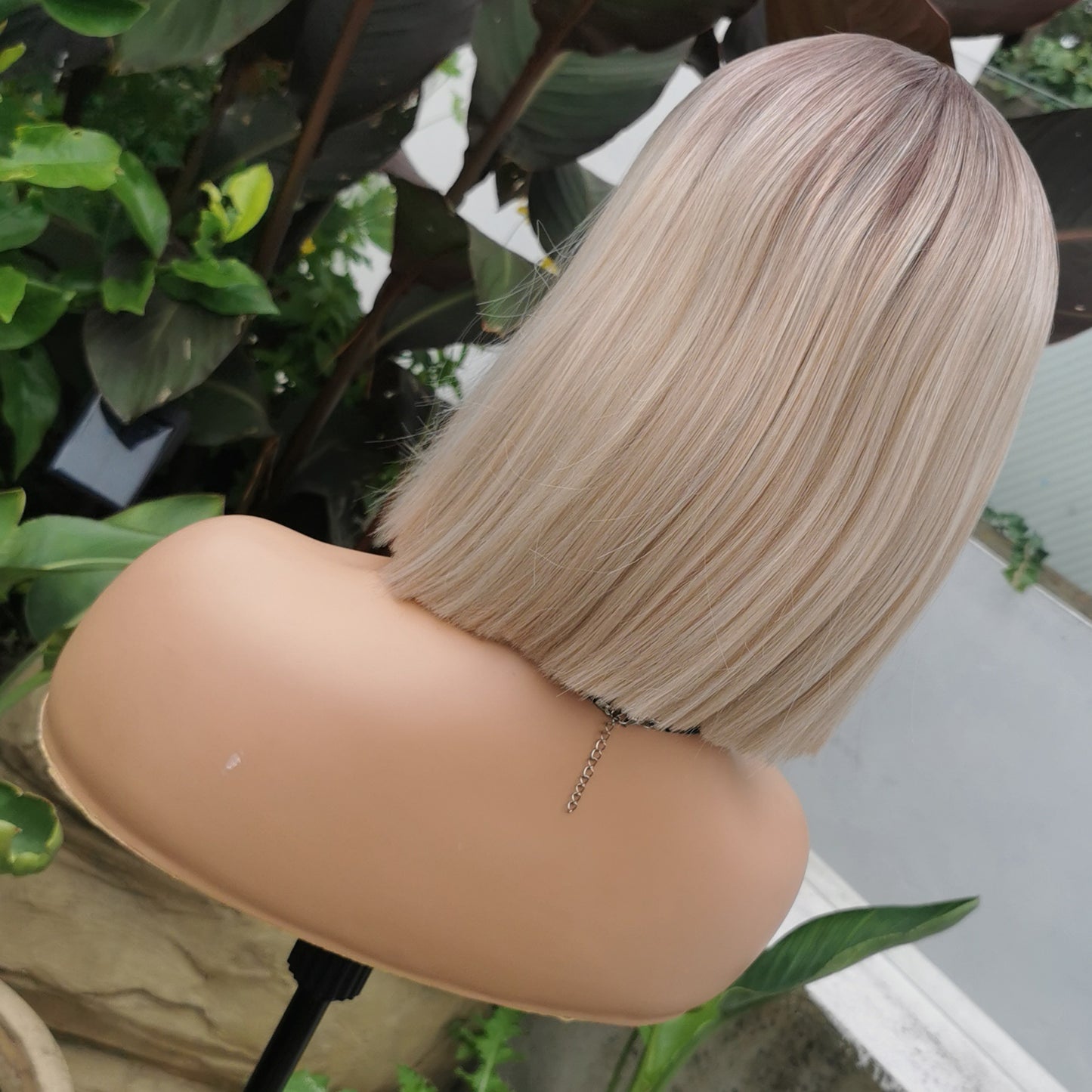 Charmaine Blonde partial lace front wig - Keshleysheadshop