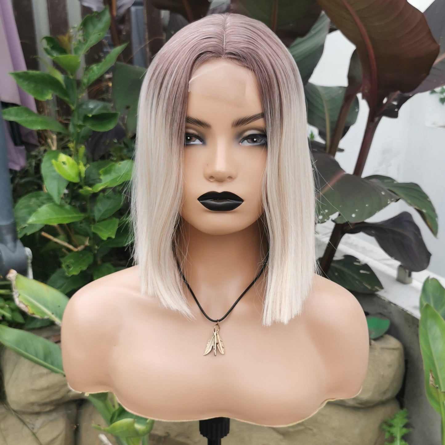 Charmaine Blonde partial lace front wig - Keshleysheadshop