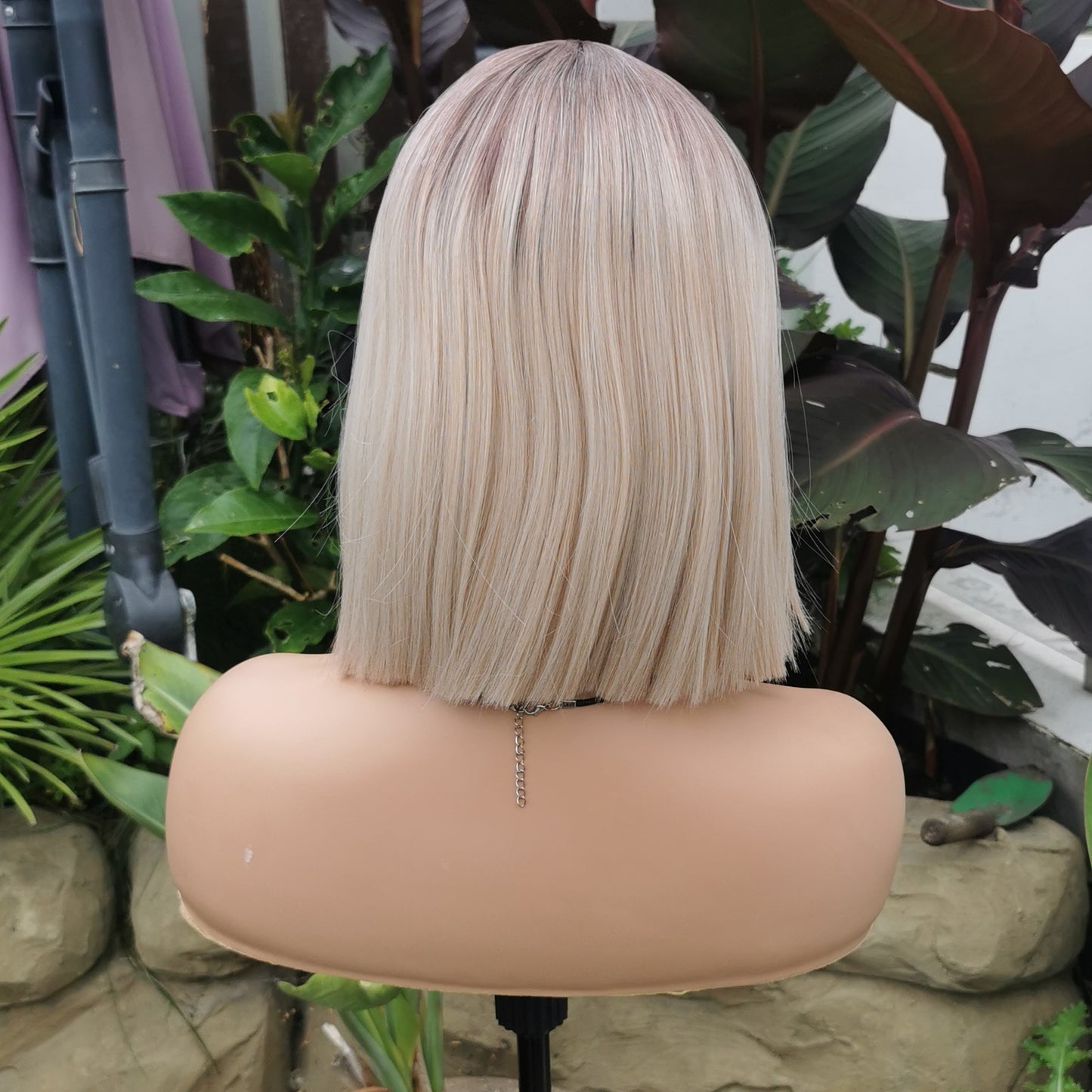 Charmaine Blonde partial lace front wig - Keshleysheadshop