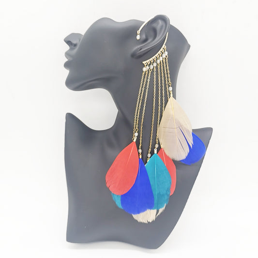 Feather Ear Cuffs - Keshleysheadshop