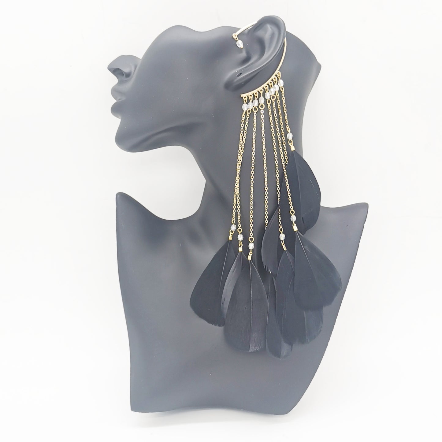 Feather Ear Cuffs - Keshleysheadshop