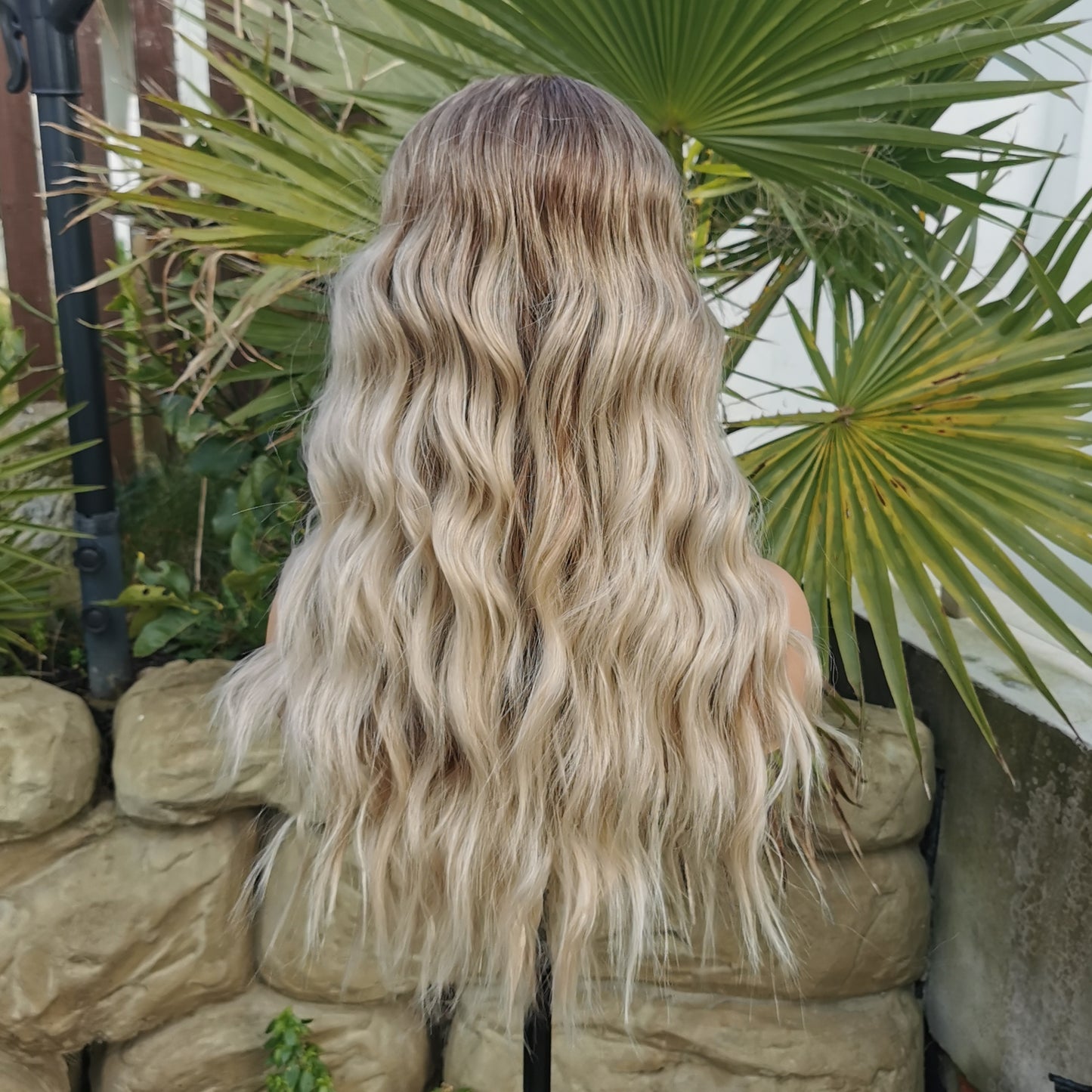 Kesha blonde synthetic wig - Keshleysheadshop