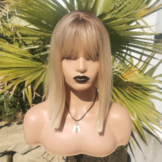 Bang Tidy blonde synthetic wig - Keshleysheadshop