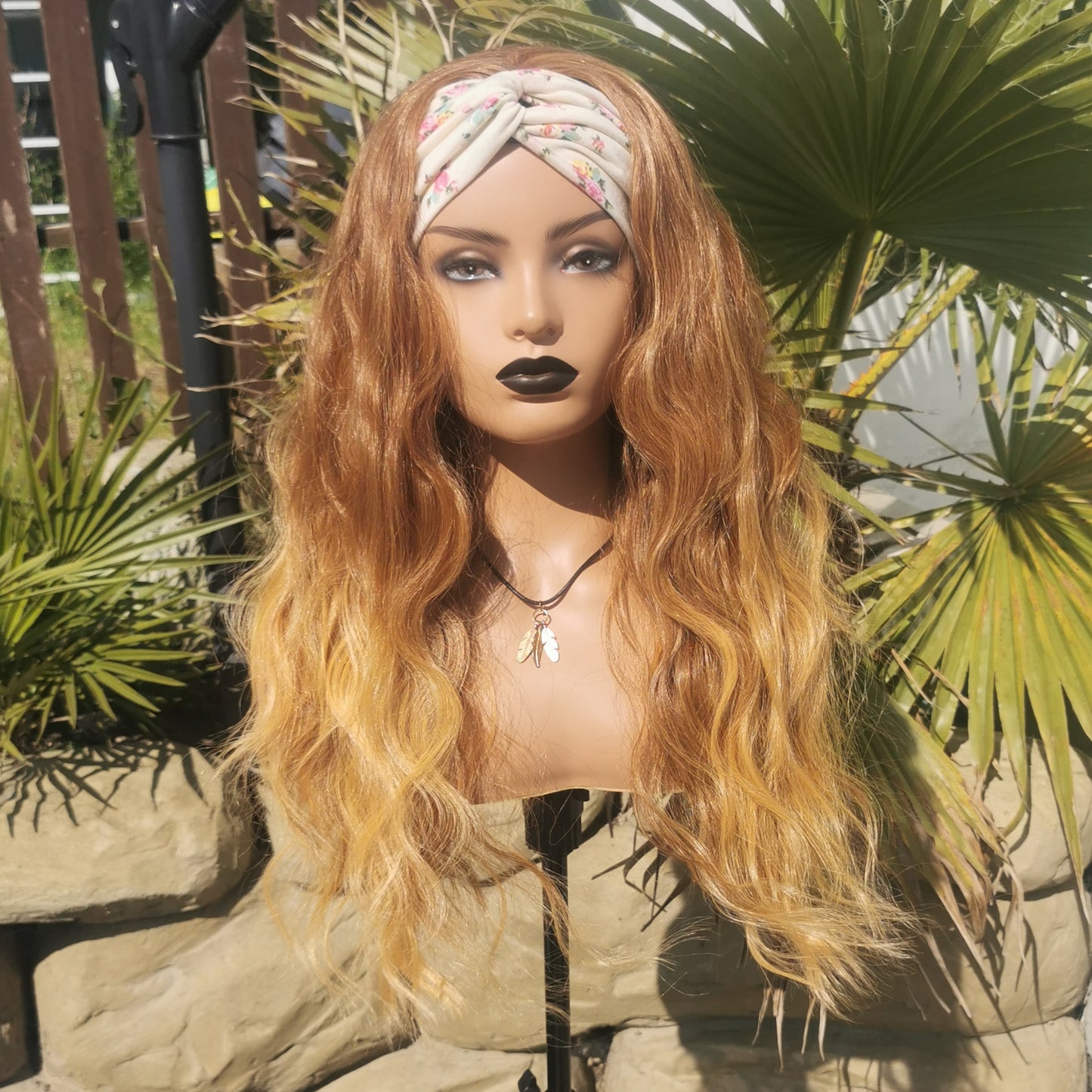 Ginger Fade Headband Wig - Keshleysheadshop