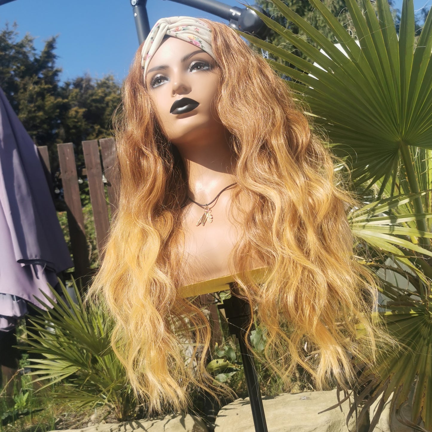 Ginger Fade Headband Wig - Keshleysheadshop