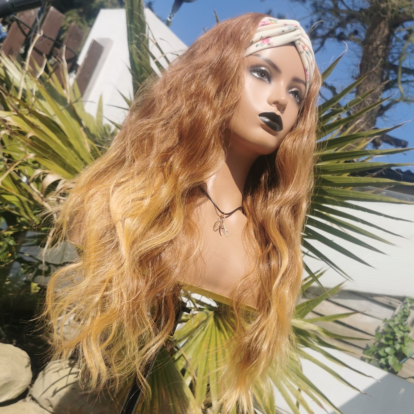 Ginger Fade Headband Wig - Keshleysheadshop