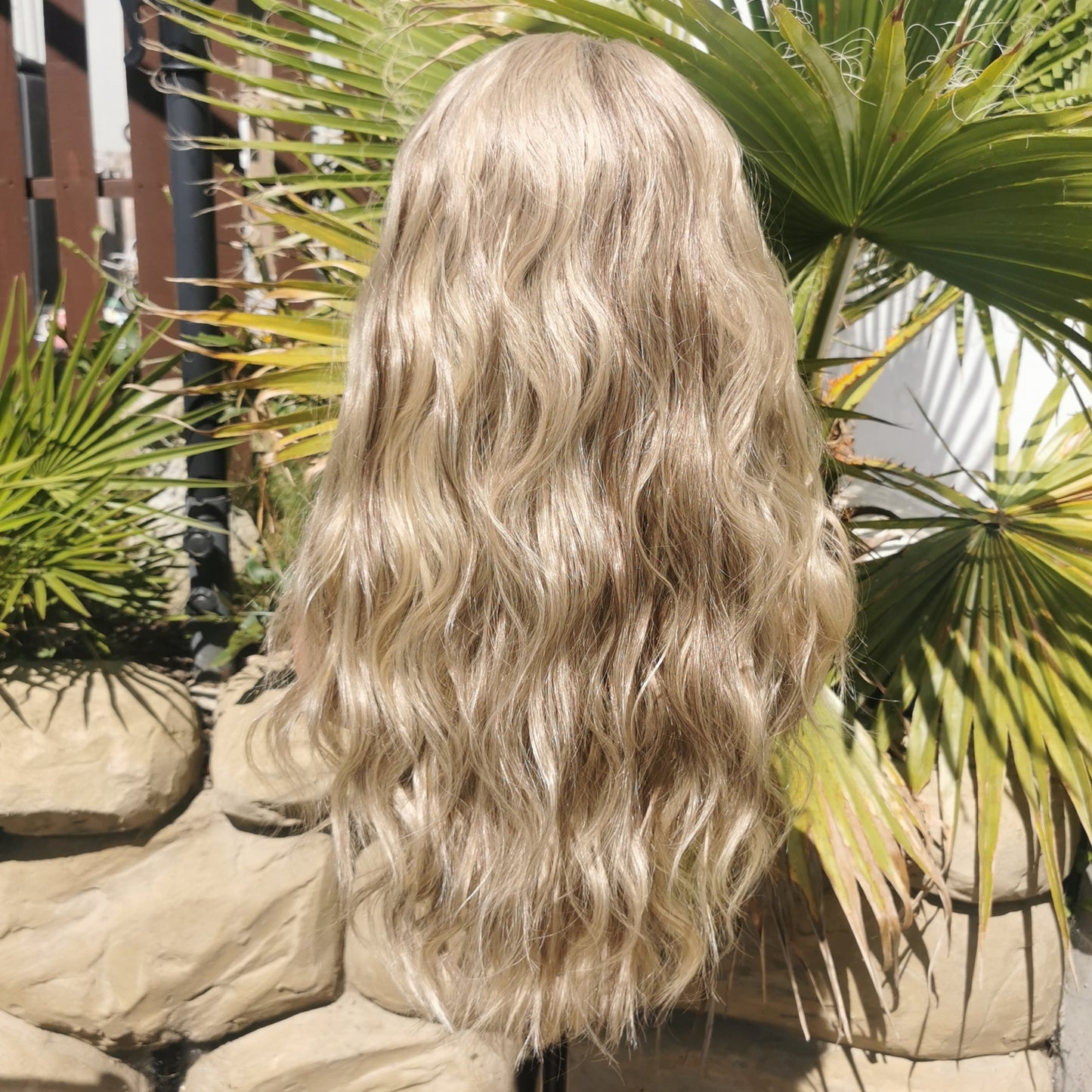 Streaky Blonde Headband Wig - Keshleysheadshop