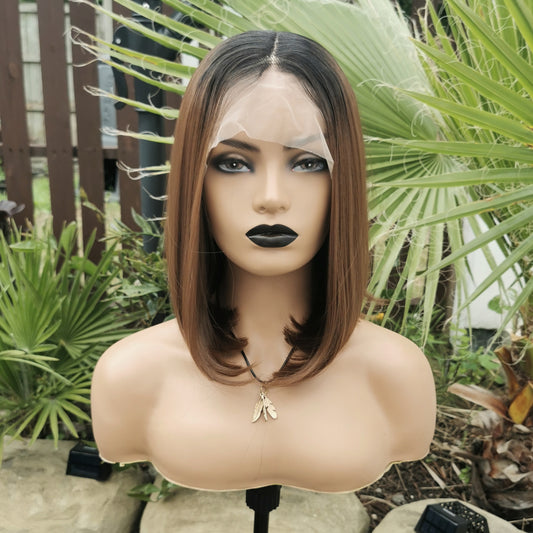 Brandy brown futura lace front wig - Keshleysheadshop