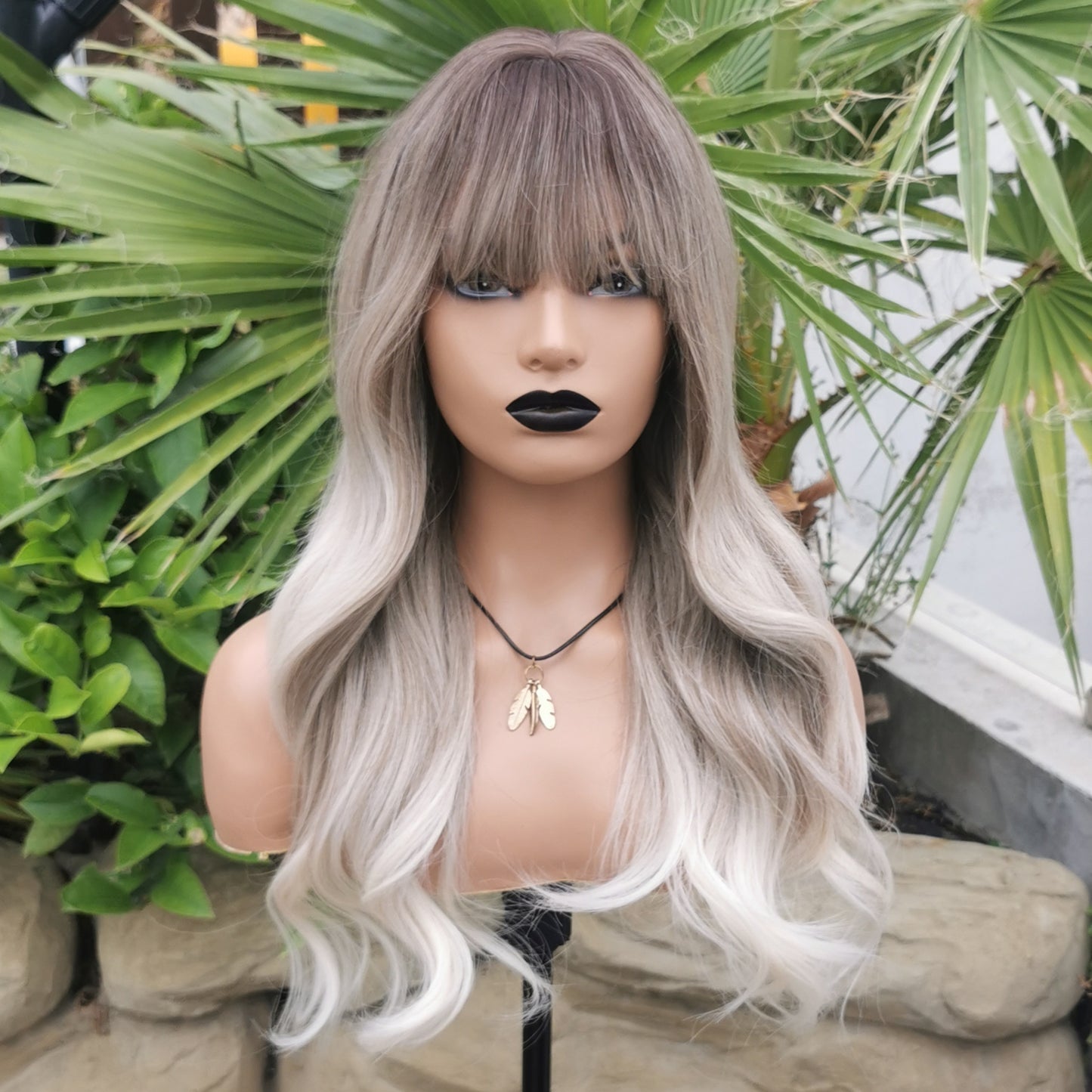 Cindy blonde synthetic wig - Keshleysheadshop