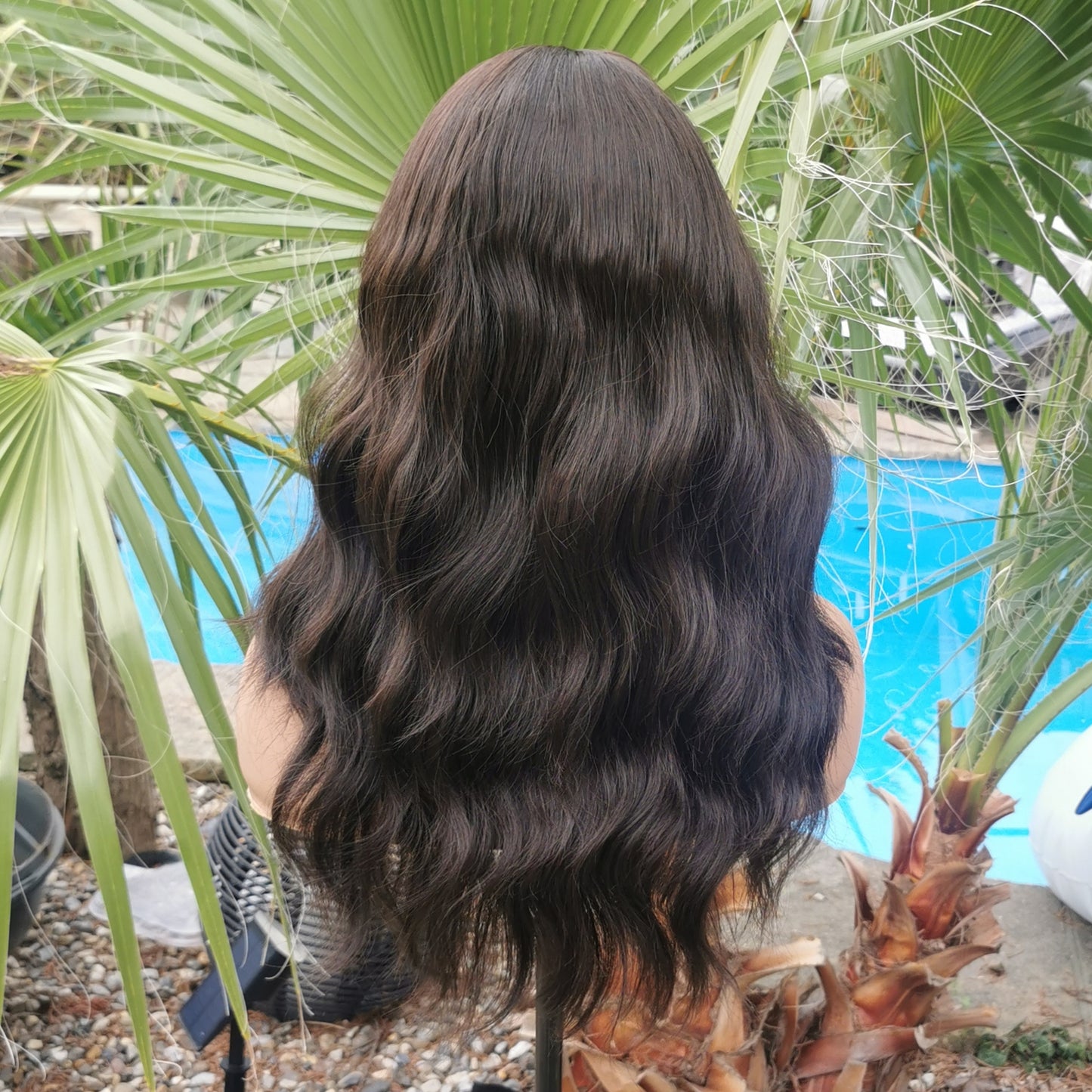 Temptress darkest brown non lace wig - Keshleysheadshop