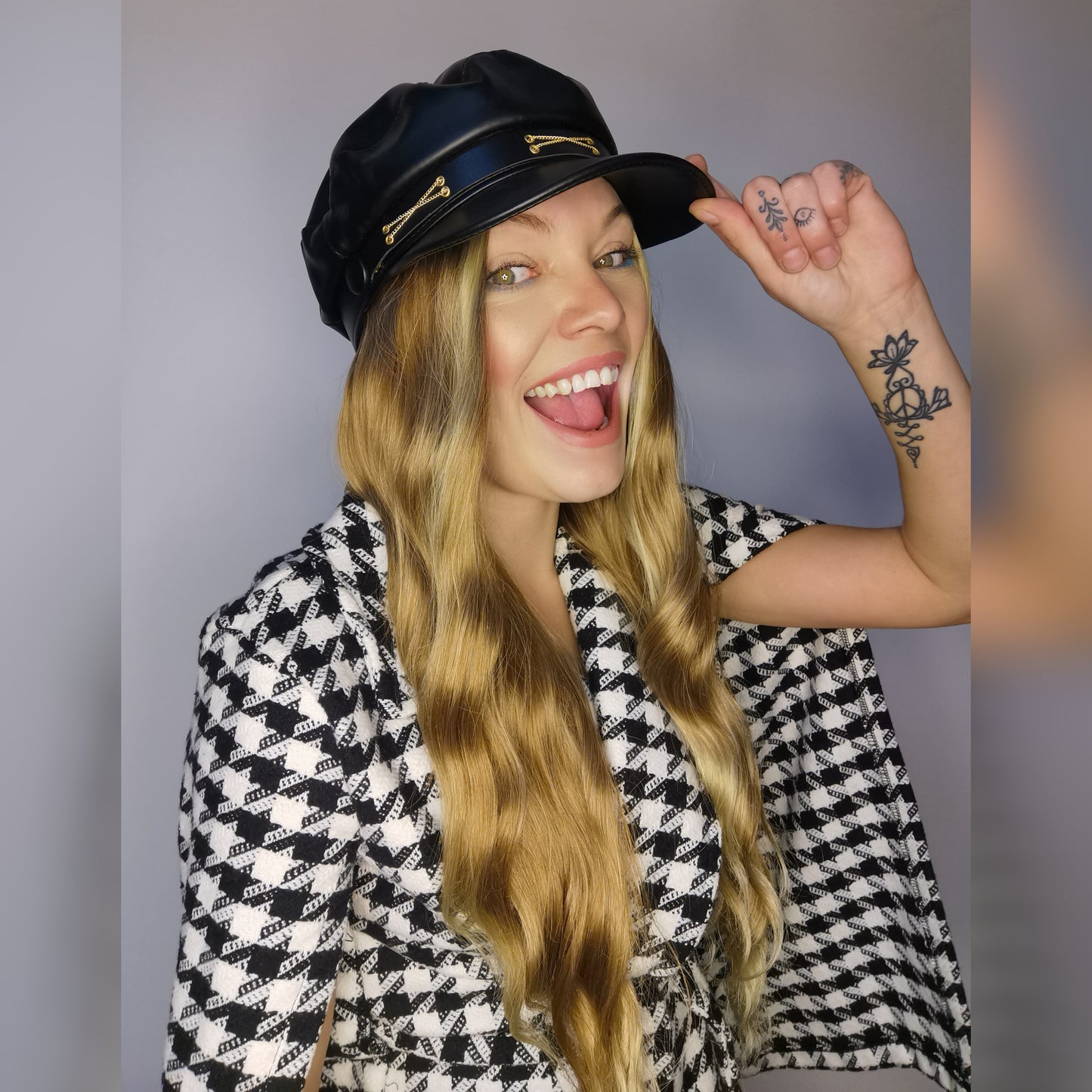 Gold Chain Hat - Keshleysheadshop