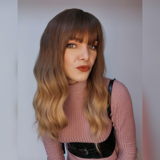 Oh Honey Ginger and blonde non lace wig - Keshleysheadshop