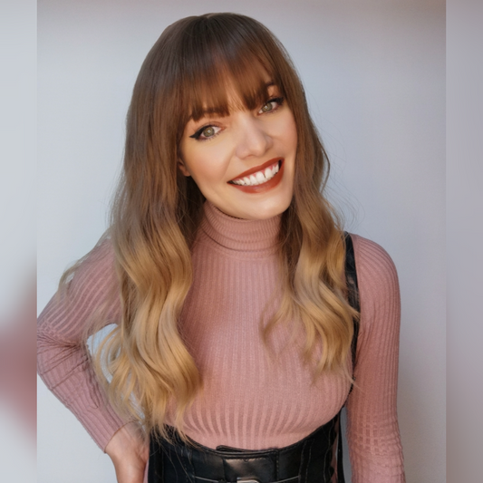 Oh Honey Ginger and blonde non lace wig - Keshleysheadshop