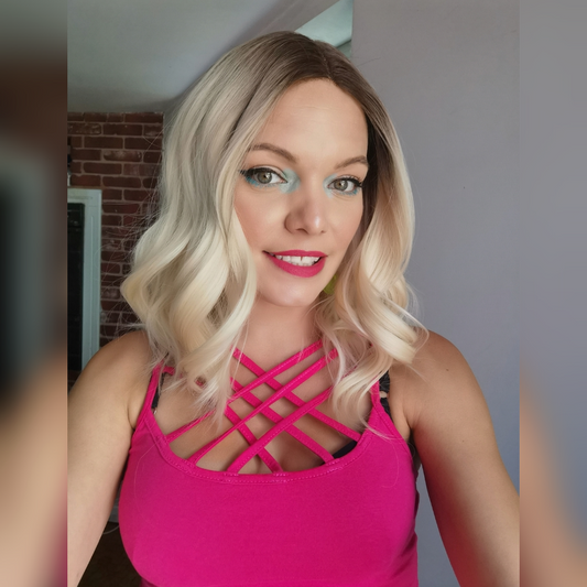 Oh La La blonde lace front wig - Keshleysheadshop