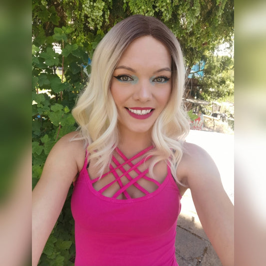 Oh La La blonde lace front wig - Keshleysheadshop