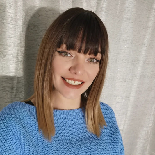 Honey Bun Ginger synthetic wig - Keshleysheadshop