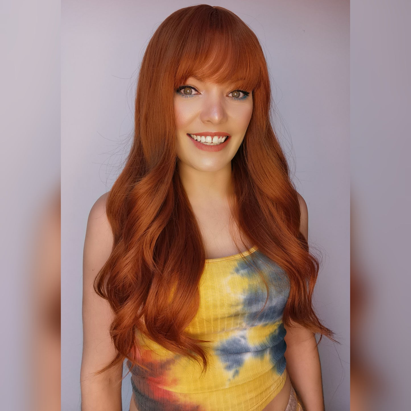 Jessica Ginger synthetic wig