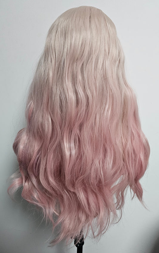 Iced Gem peach and pink non lace wig