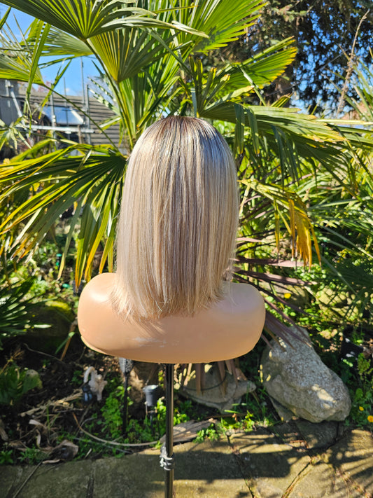 Miss Money Penny blonde and brown lace front wig