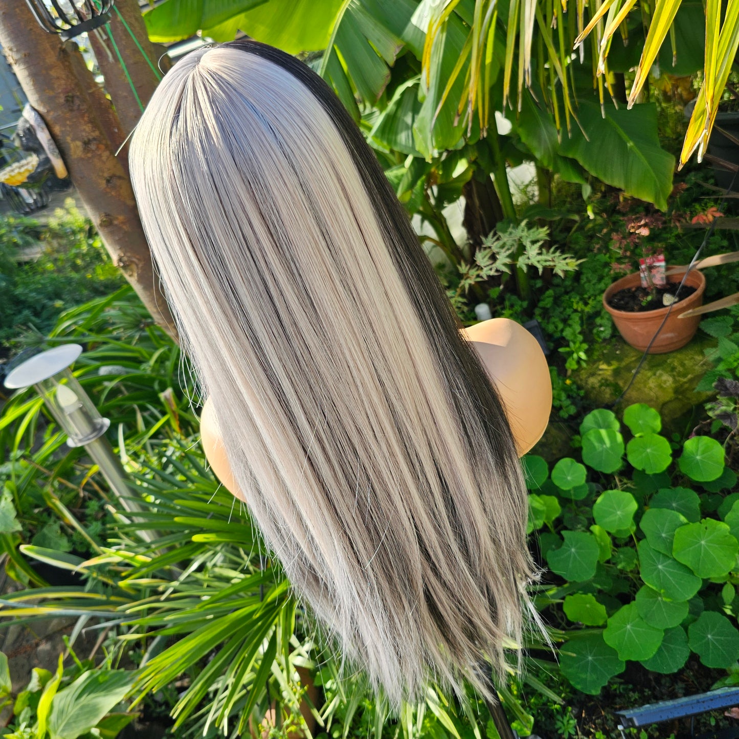 Blackjack black and grey non lace wig