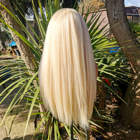 Blonde Straight Headband Wig
