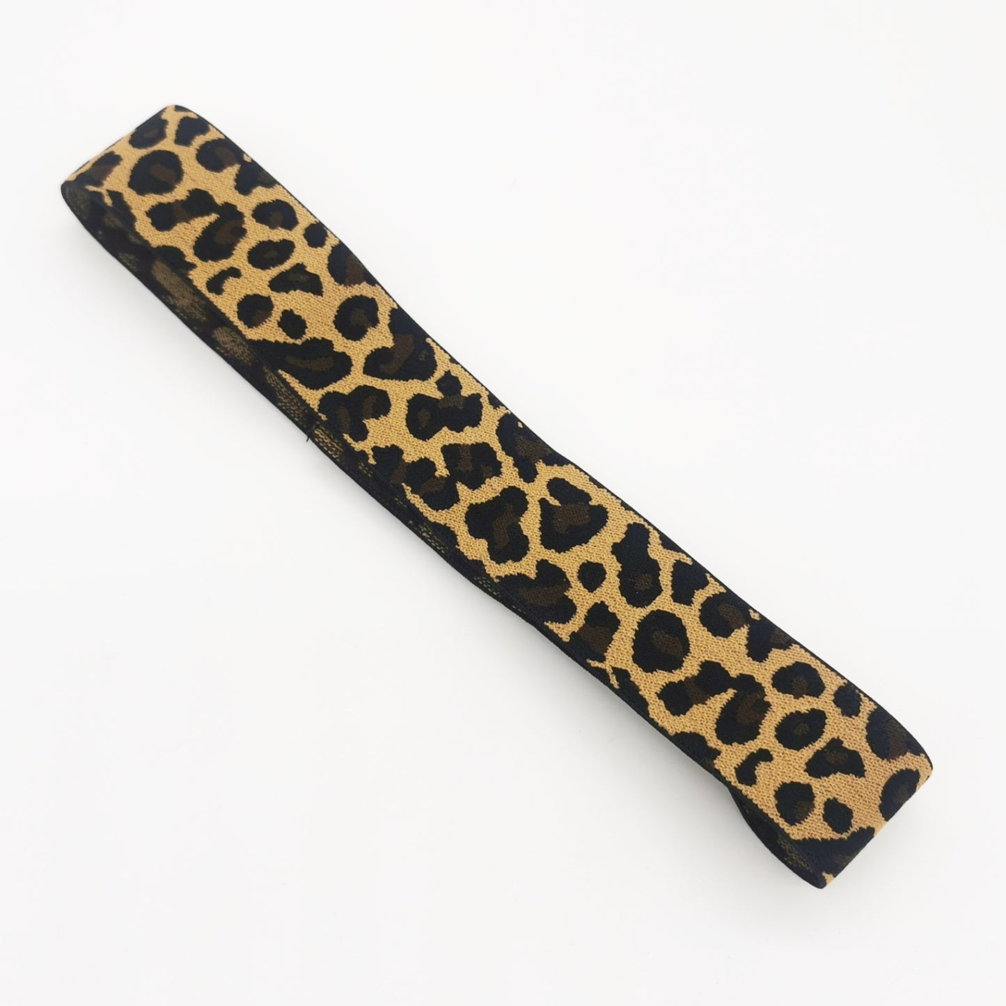 Leopard Print Velcro Headband