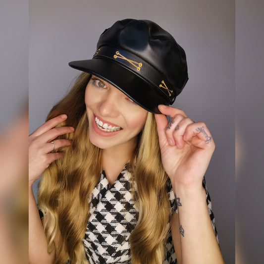 Gold Chain Hat - Keshleysheadshop