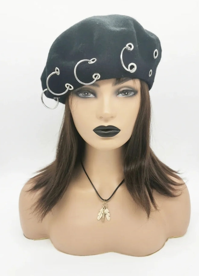 Hats With Rings Beret Ring Hat – Keshley's Head Shop for Wigs & More